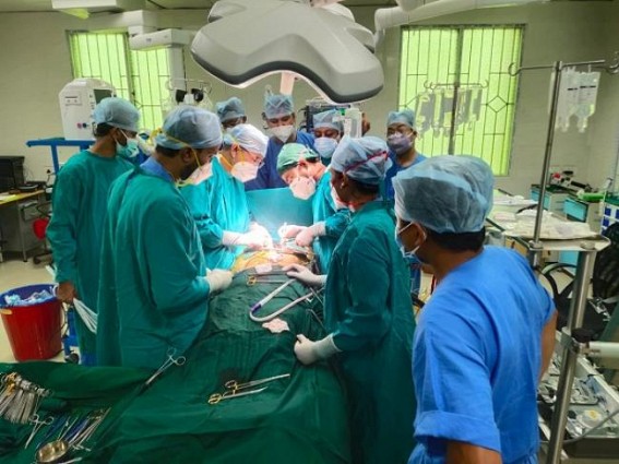 First Open Heart Surgery in Tripura’s GB hospital